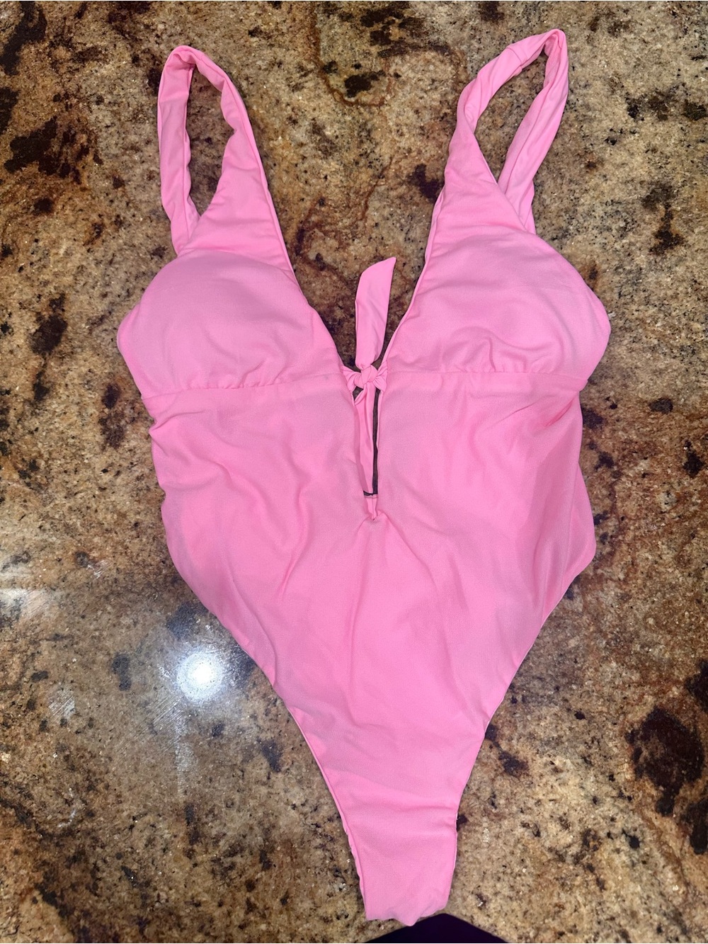 The Bikini Lab Pink One-Piece Swimsuit